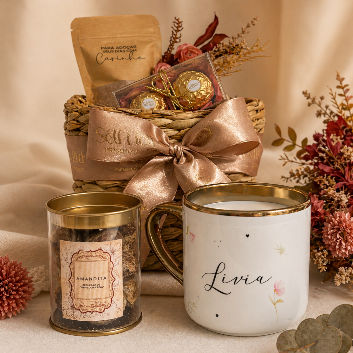 Kit Caneca Imperial + Amandita + Cappuccino