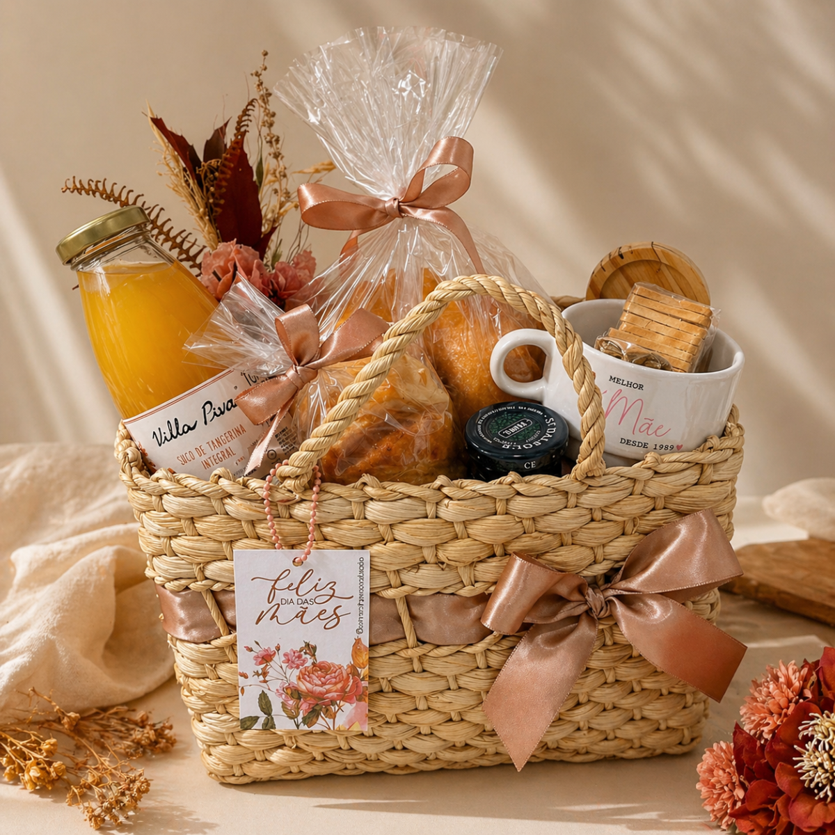 Kit Cesta de café da manhã