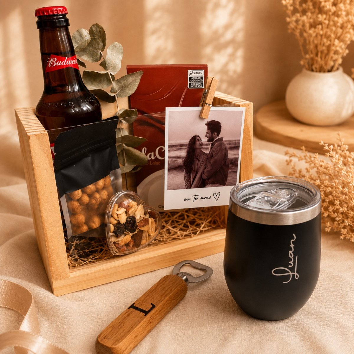 Kit Copo Térmico + Cerveja + Abridor