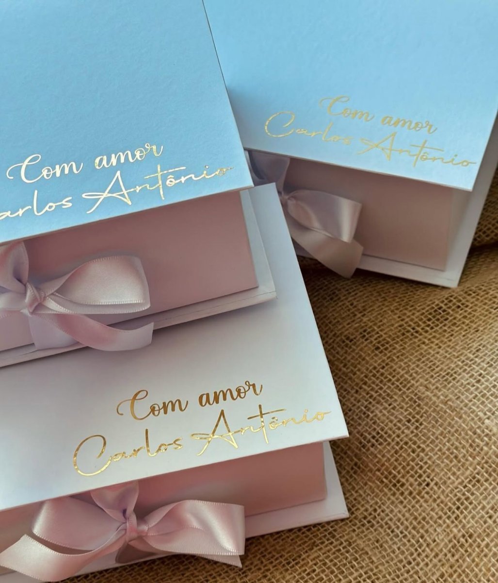 Kit Convite Xícara + Santa