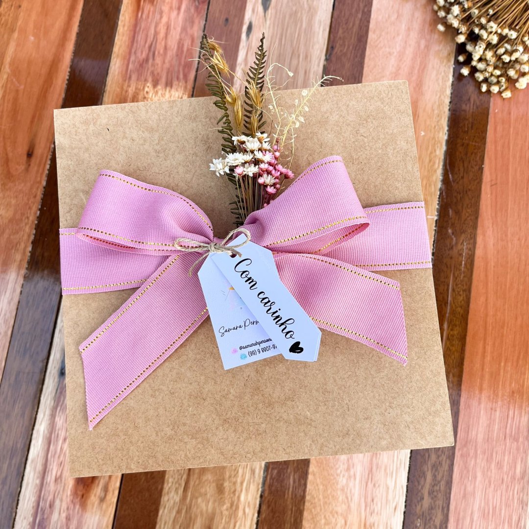 Kit Caneca + Porta-Joias + Nécessaire + Bloquinho