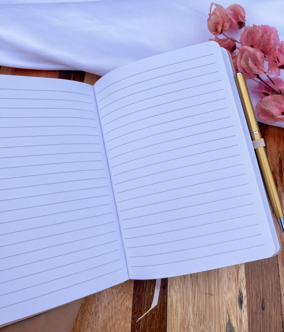 Bloquinho G personalizado com nome + Caneta com gravação a laser