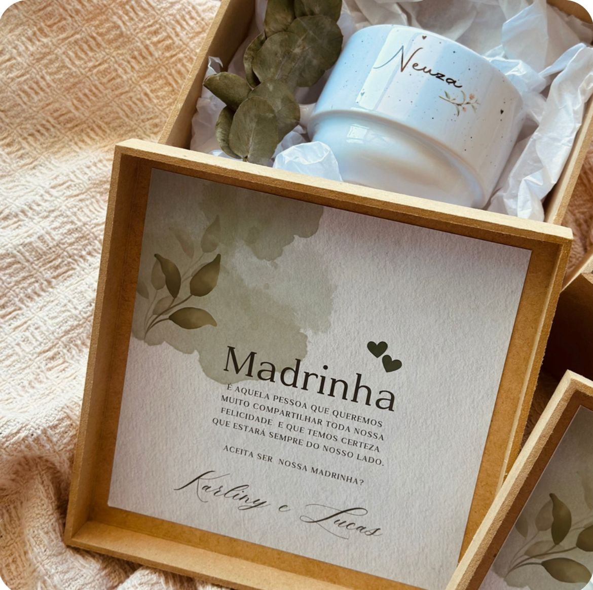 Kit Convite com Uma Xícara