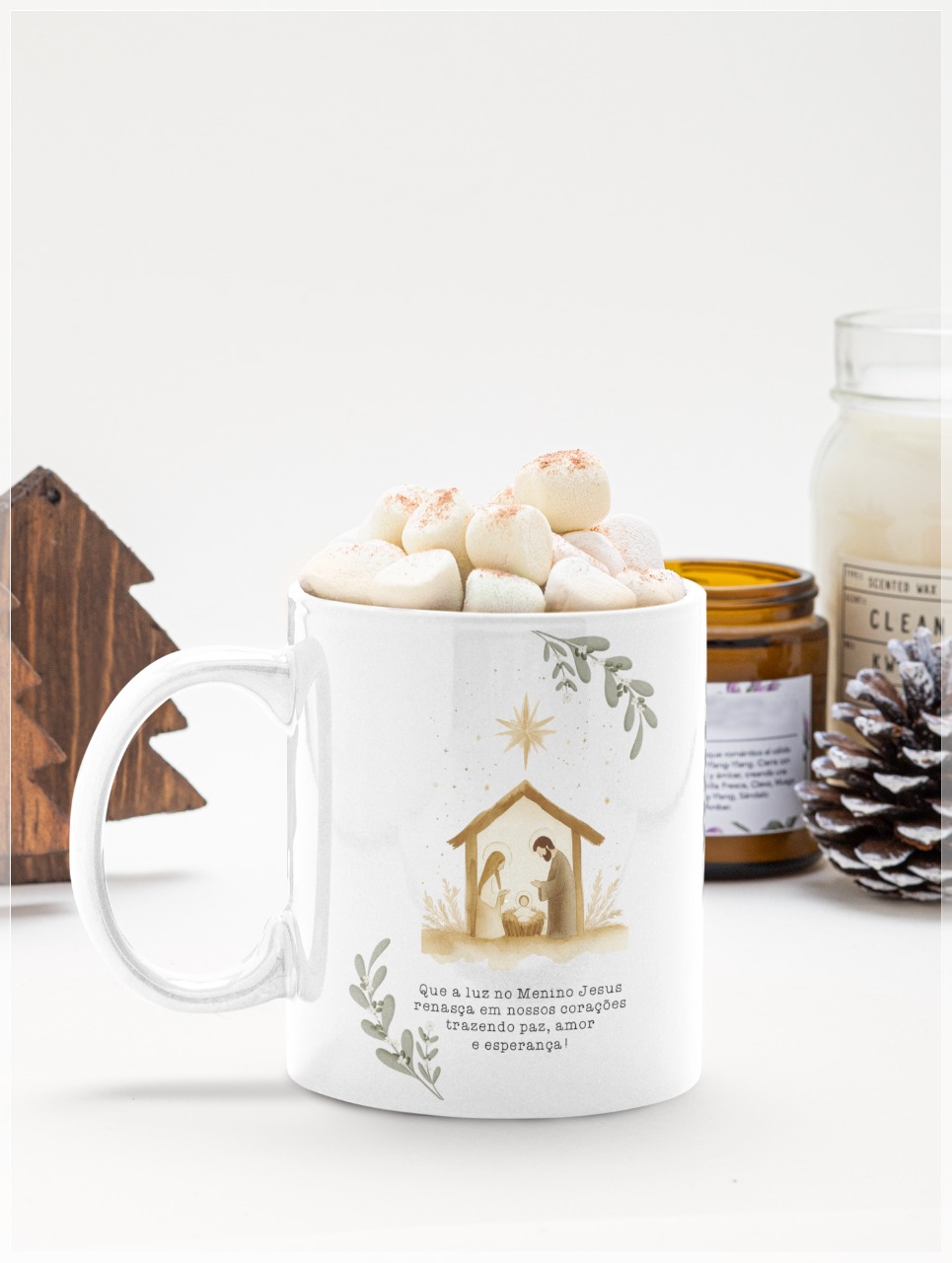 Kit Caneca + Biscoito + Ferrrero Rocher