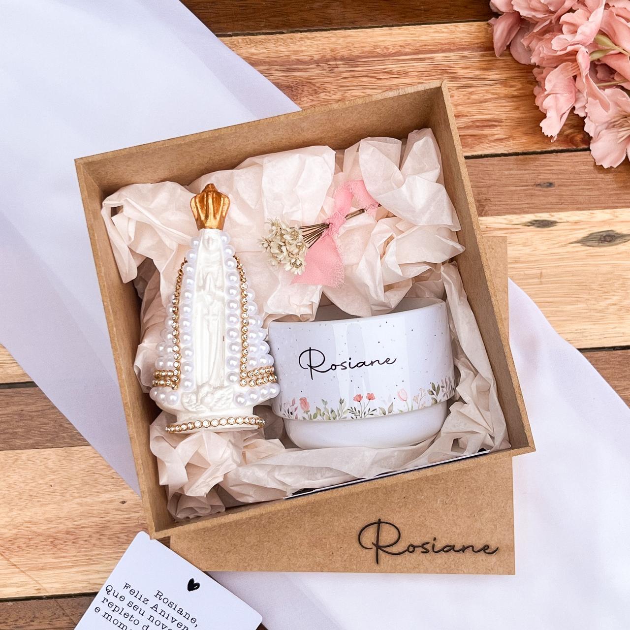 Kit Xícara + Nossa Senhora 